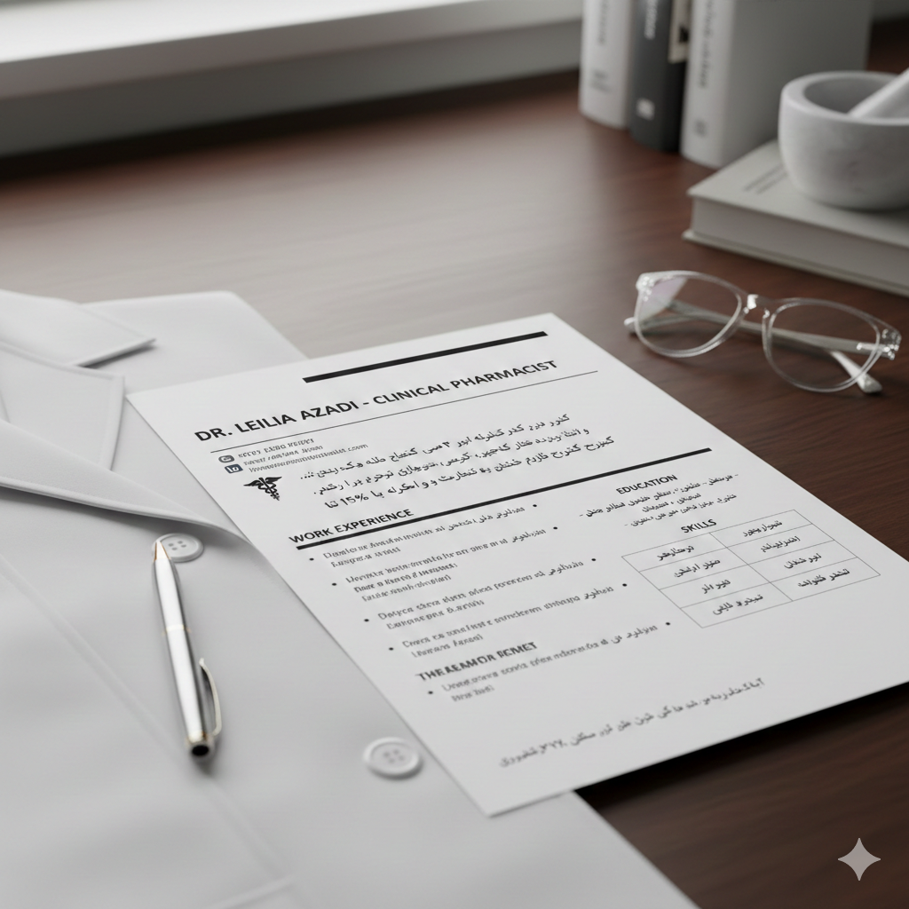 تصویر مقاله: راهنمای جامع و صفر تا صد نگارش رزومه حرفه‌ای برای داروساز